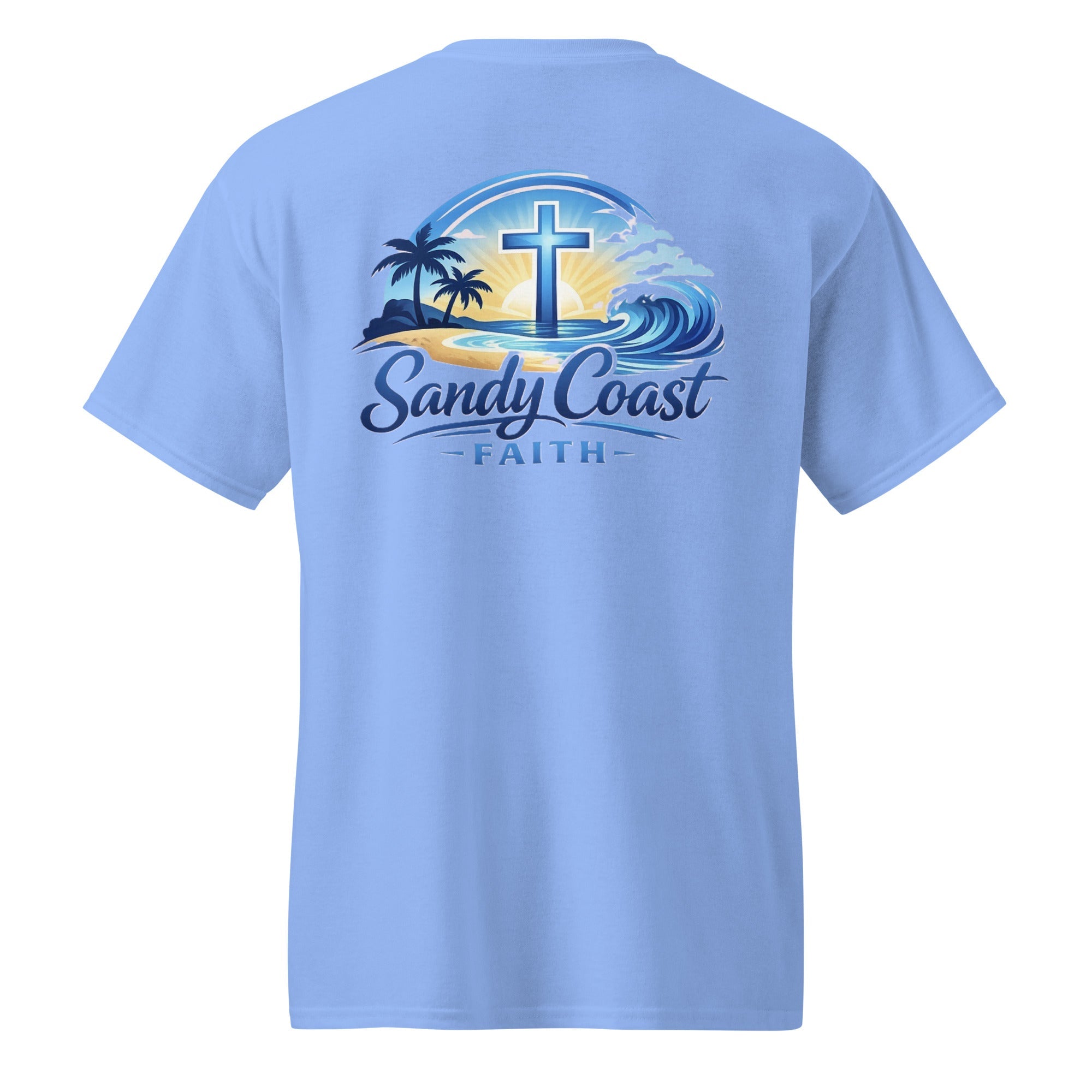 Coastal Faith Tee - Sandy Coast Life